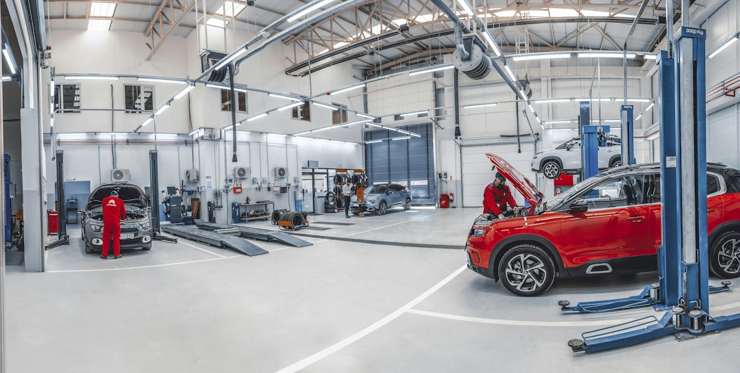 car repair shop